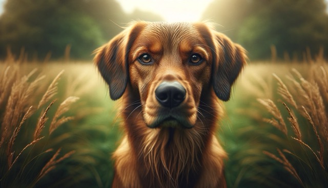 A male dog, representing the topic of male dog sexual maturity. The dog appears healthy and alert, symbolizing fertility and vitality. 