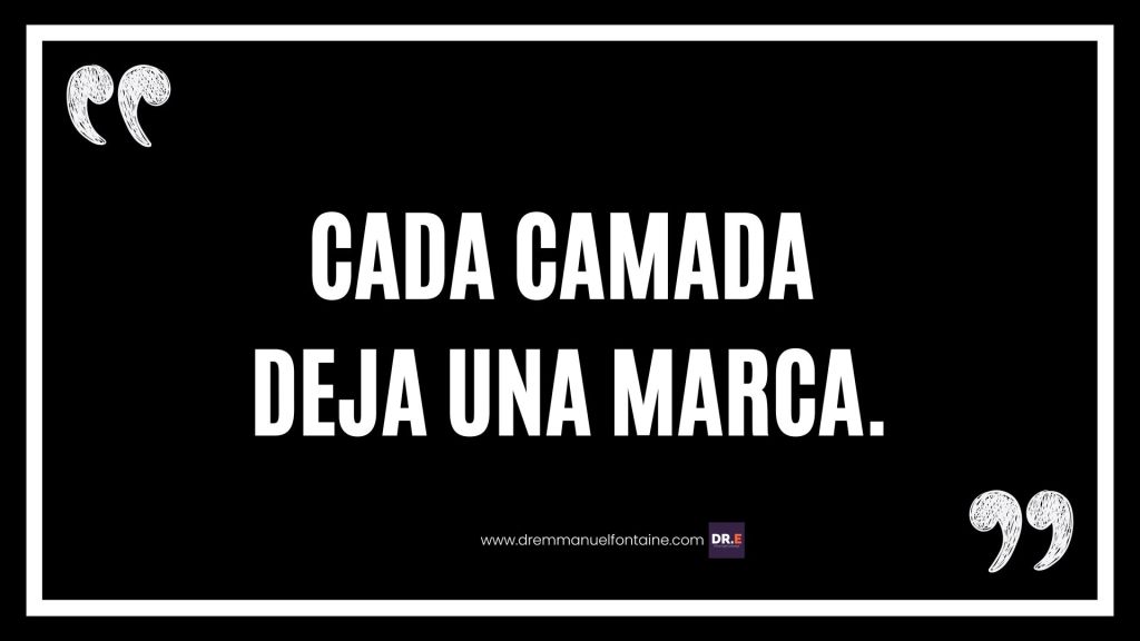 Cada camada deja una marca.