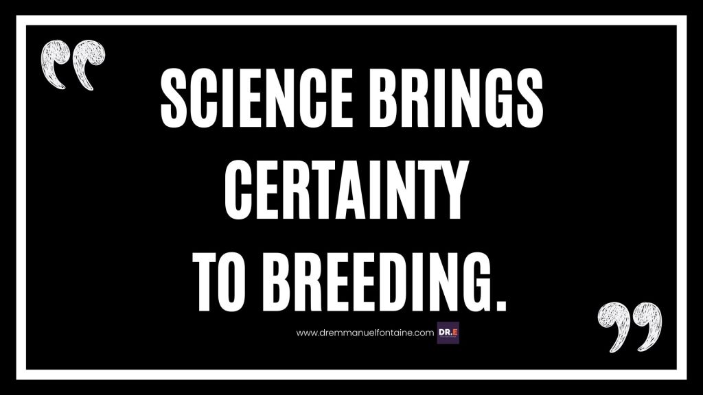 Science brings certainty to breeding.