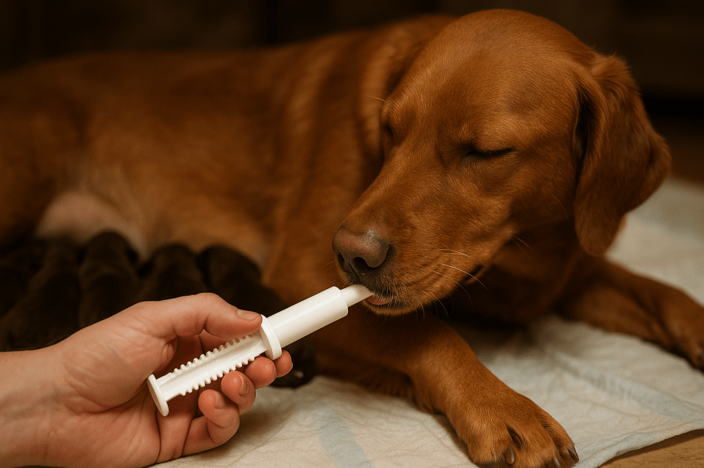 Curated visual reference: Gallery Detail: Are You Using Calcium Wrong During Dog Labor