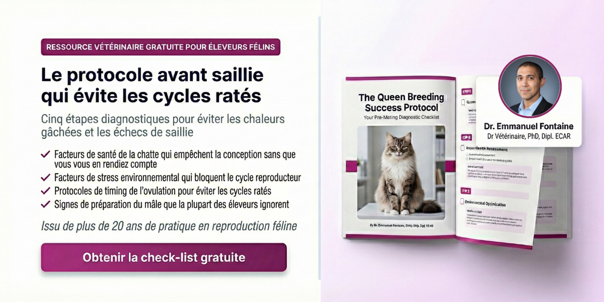 Protocole pré-saillie de la chatte Guide gratuit - Dr. Emmanuel Fontaine
