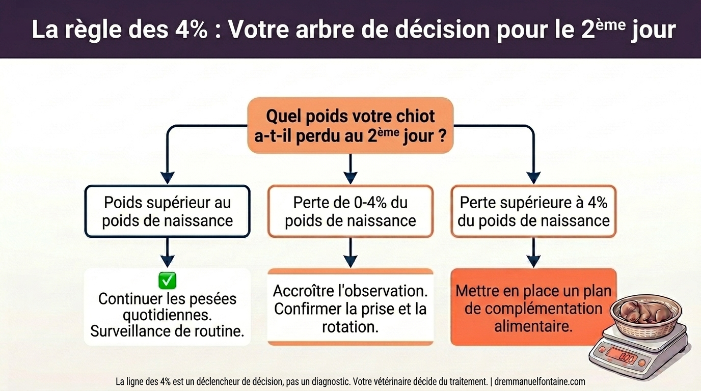 La règle des 4 % : votre arbre de décision à J2
